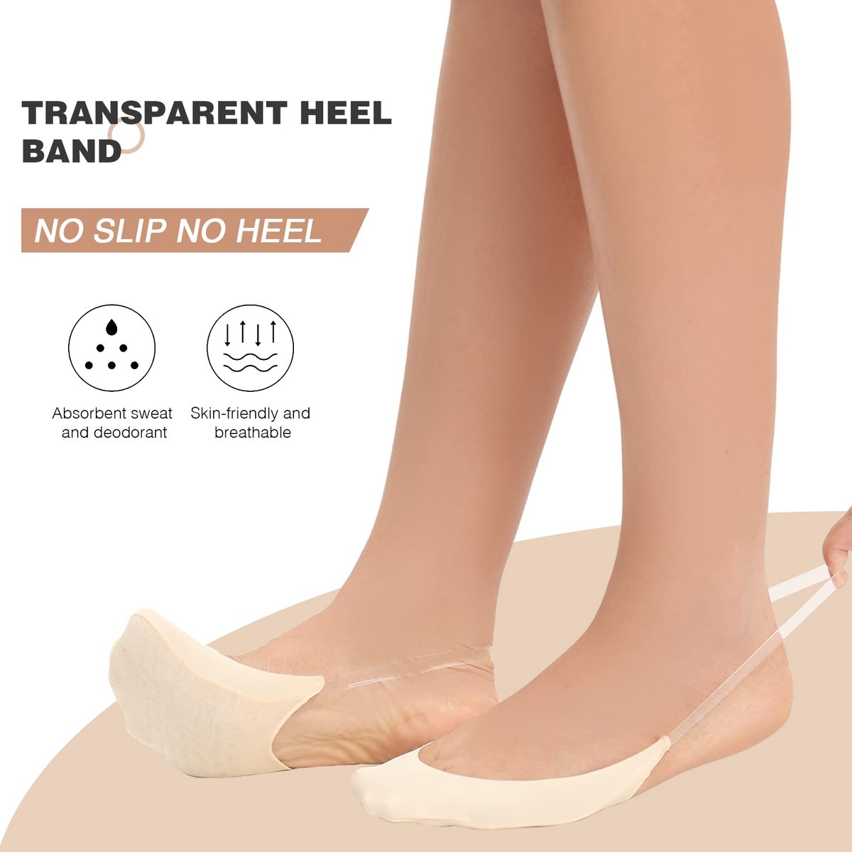 Toe Topper Invisible Socks