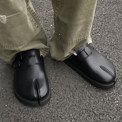 Tabi Buckle Mules