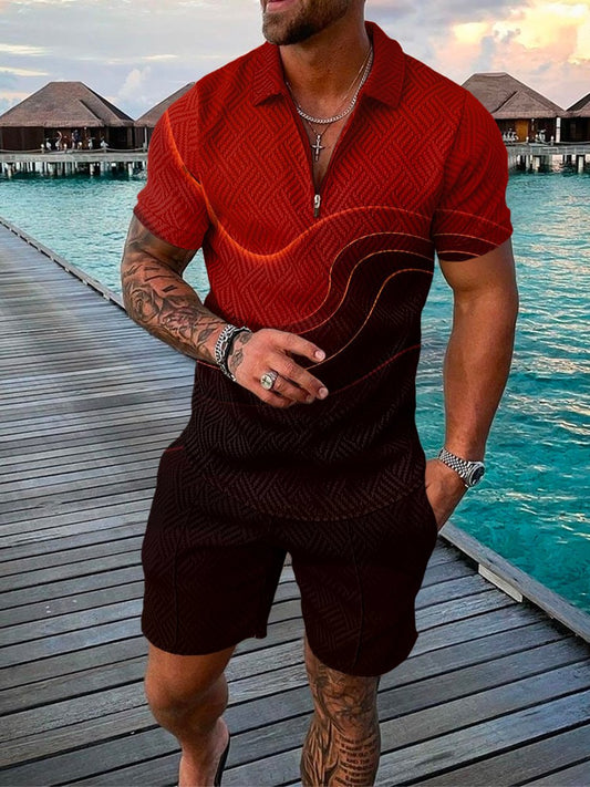 Mesa Polo Shirt And Shorts Co-Ord