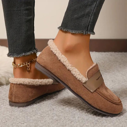 Claudia Fur Loafers