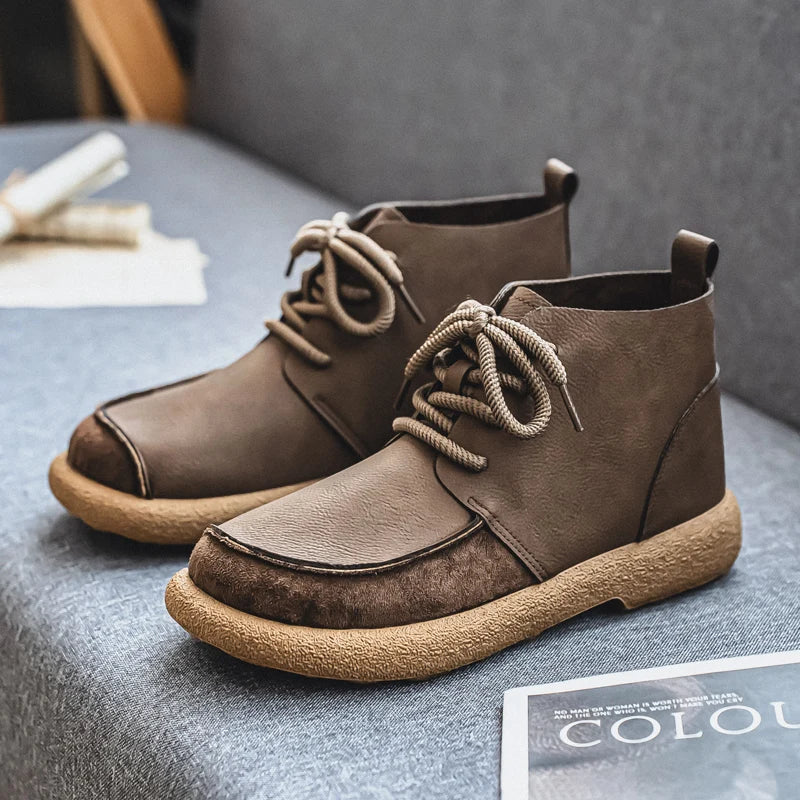 Adam Rois Leather Boots