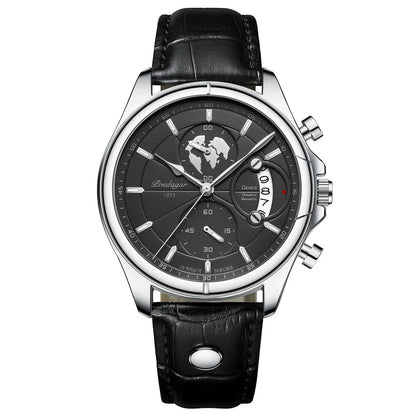Poedagar Classic Chronograph Watch