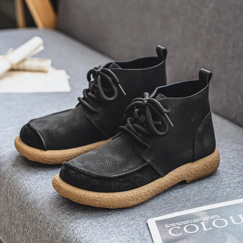 Adam Rois Leather Boots