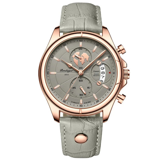 Poedagar Classic Chronograph Watch