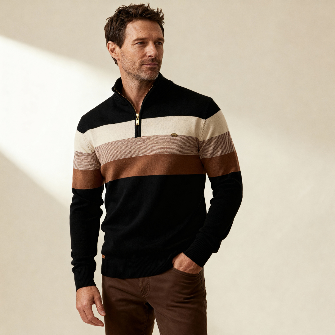 Antoine Zip Sweater